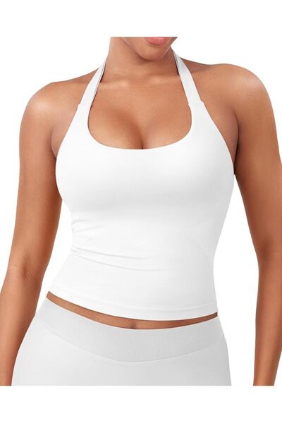 GENERAL YEOREO SoftHue Women's Impact Halter Tank Top