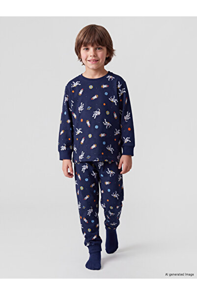 LC Waikiki Esvab • Modern & Distinctive Printed Boys' Pajama Set