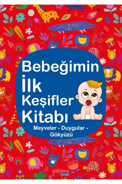 Yakamoz Yayınları Bebeğimin İlk Keşifler Kitabı Meyveler - Duygular - Gökyüzü