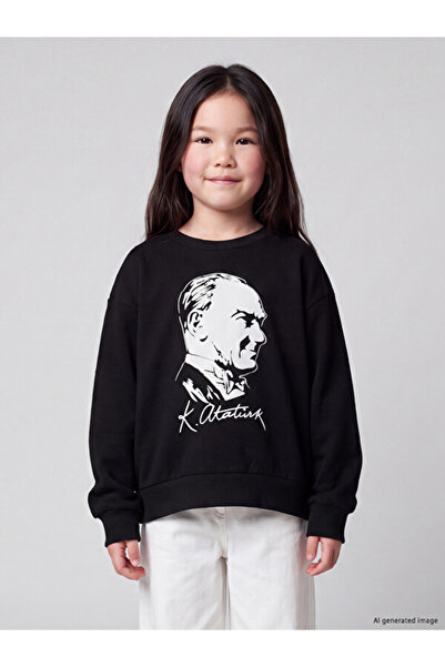 LC Waikiki Esvab • Modern & Distinctive Ataturk Printed Thick Sweatshirt for ...
