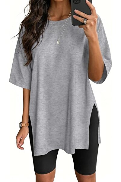 GENERAL VNIRA Women’s Summer Casual Short Sleeve Oversize Workout T-Shirt Tee...
