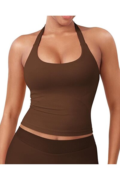 GENERAL YEOREO SoftHue Women's Impact Halter Tank Top