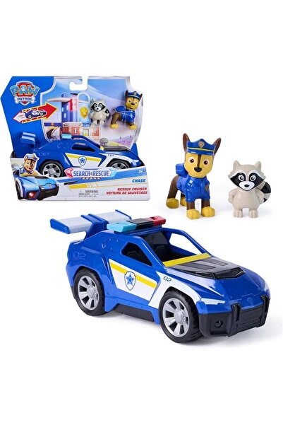 PAW PATROL باو باترول - البحث والإنقاذ: مركبة الإنقاذ الخاصة بتشيس، مركبة شرط...