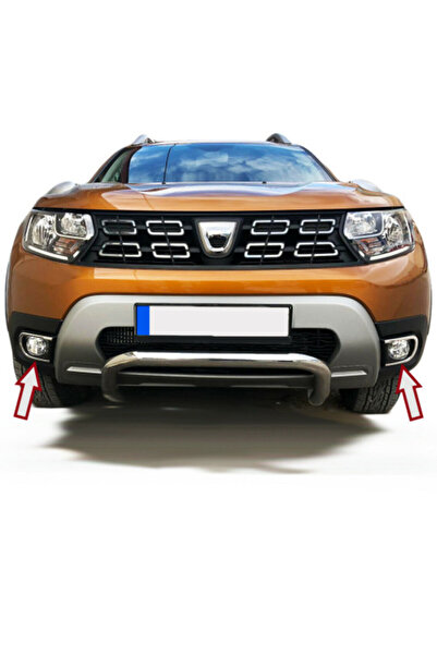 SMARTIC Χρωμιωμένο διακοσμητικό για Dacia Duster II 2018→ Προβολείς CROM, Sma...