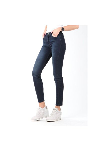 Lee Scarlett Blugi Skinny Cropped cu talie înaltă W L32BAIFA
