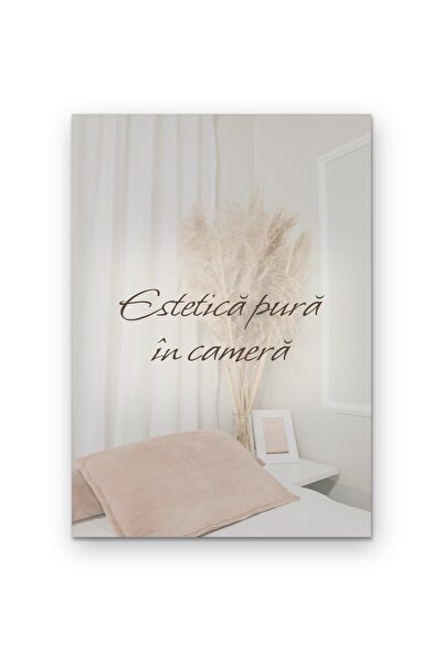 OEM Poster Cardboard 250g A4 Pure aesthetics in the room, Motivational quote,...