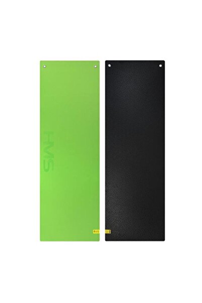 HMS Saltea de fitness premium MFK03 verde-negru cu găuri pentru club