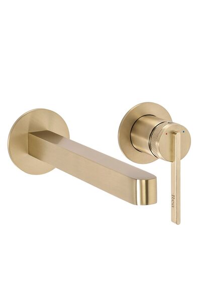 Rea Robinet Pentru Lavoar Încastrat Grace Auriu Periat 19X22,5X12Cm