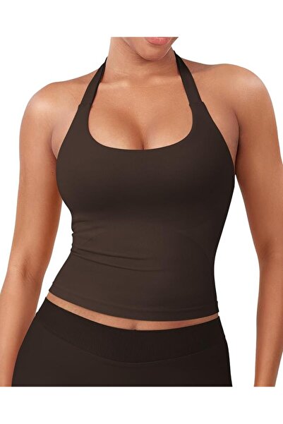 GENERAL YEOREO SoftHue Women's Impact Halter Tank Top