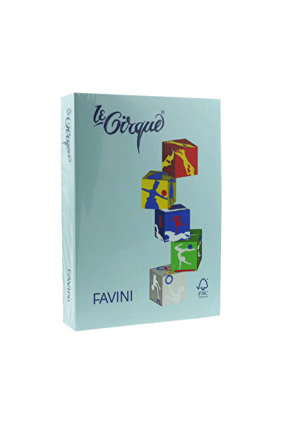 Favini Χαρτί Α4 160γρ. Παστέλ Μπλε 250 φύλλα