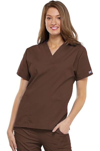 Cherokee WW Originals Womens Scrub Tops V-Neck Dolman Sleeve 3 Pockets