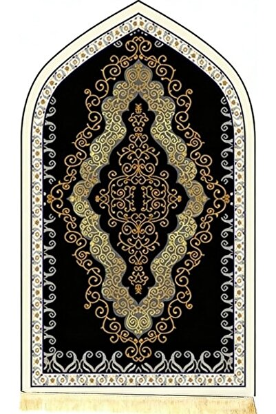 Generic سجادة صلاة إسلامية ناعمة للمسجد، بساط صلاة 120 * 70 سم لرمضان والعيد