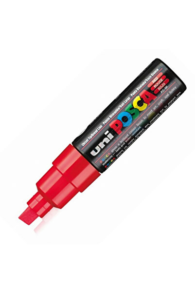 POSCA UNI PC-8K ΠΥΚΝΕΣ ΚΟΚΚΙΝΕΣ ΜΑΡΚΕΡΕΣ