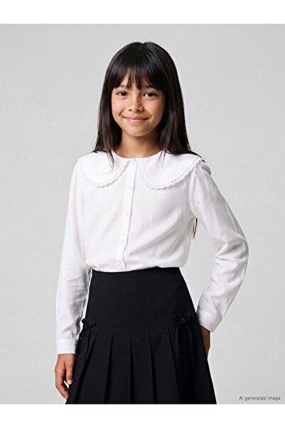 LC Waikiki Esvab • Modern & Distinctive Bebe Roba Collar Girls' Shirt