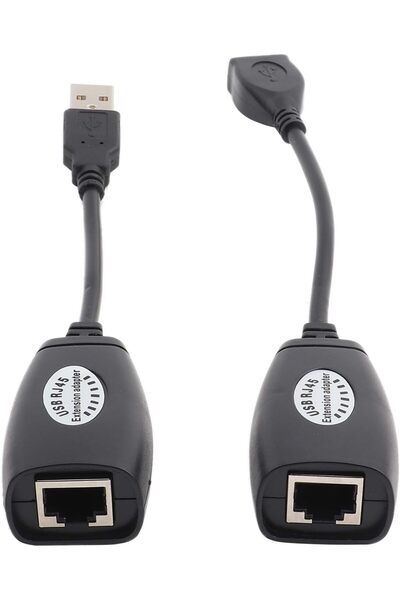 Generic محول USB إلى RJ45، كابل تمديد LAN RJ45، موسع USB لكابلات Cat5/RJ45/Cat6