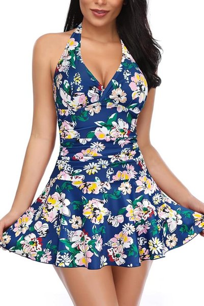 SHEKINI womens Bikini One Piece Swimsuit