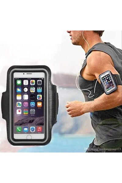 Generic Mobile Phone Armband, Elastic Running Phone Holder for iPhone 16 Pro ...