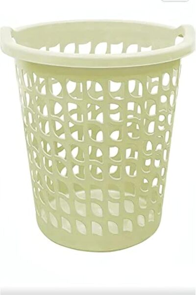 Generic Round Laundry Basket, Laundry Hamper, Round Laundry Basket Plastic wi...