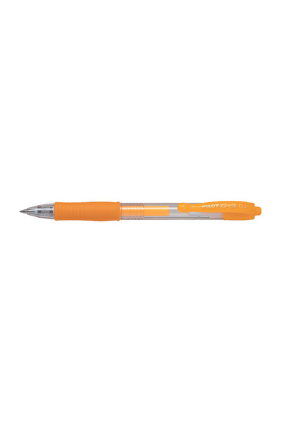 Pilot G-2 0.7mm Στυλό Νέον Βερικοκί (Το προϊόν πωλείται ως ατομικά τεμάχια)