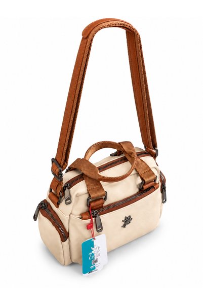 fioana Women's Hand and Shoulder Bag Multi-Compartment Stylish Durable Daily Use Bag