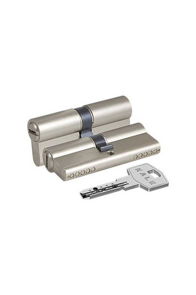 Kale Kilit Kale 164/Bn Ball Bearing Cylinder with Safety Card 68mm Chrome Bar...