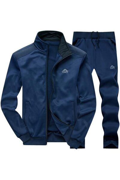 GENERAL PASOK Men's Casual Tracksuit Long Sleeve Full Zip Running Jogging Swe...