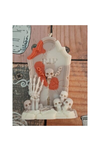 OEM Lumânare parfumată, Halloween, ceară de soia, parfum de turtă dulce
