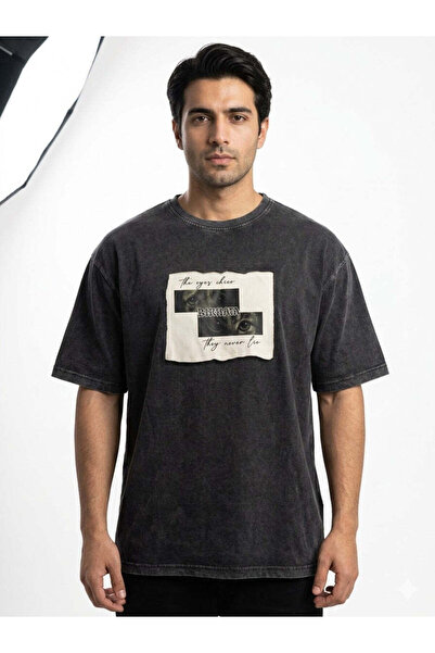 Bikhata KARAMA CATS - Vintage Wash Oversized Tee [The Animal Support Edition]