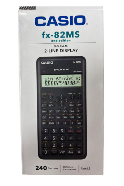 FX-82MS 2nd Edition 10+2 Hane Bilimsel Hesap Makinesi