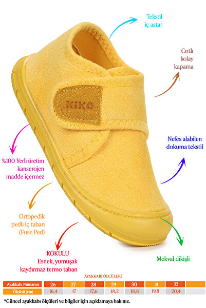 Kiko Kids Vesla Erkek Çocuk Ev Okul Kreş Panduf