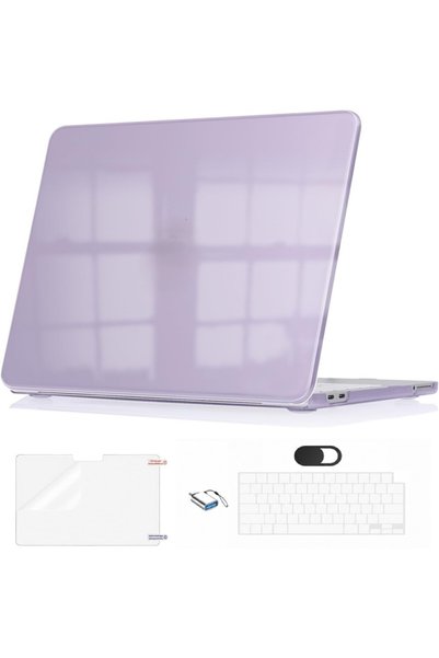UnDePlus Macbook Neo 13 inç A18 Pro A3404 Kılıf +2adet Ekran Koruyucu +OTG +K...