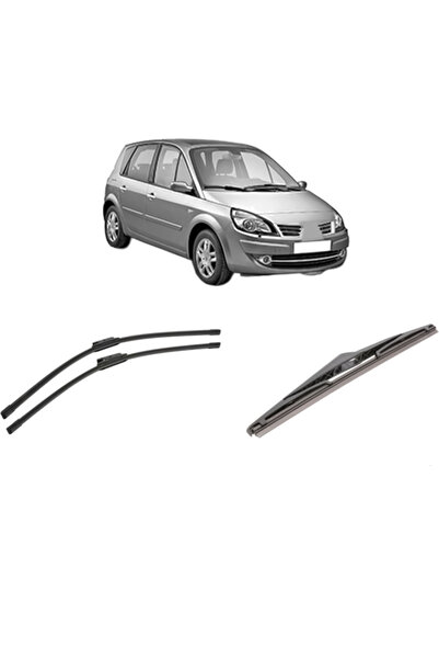 Bosch Комплект от 3 чистачки RENAULT SCENIC III (JZ0/1_) 2008-2016, за предно...