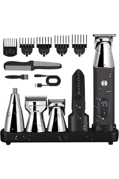 GENERAL Jinkou 5 in 1 Hair Trimmer for Men - Waterproof Cordless Hair Trimmer...
