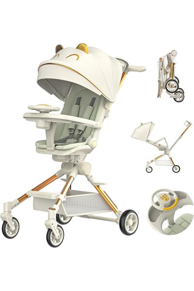 Generic Lightweight Baby Stroller, One-Hand Folding for Newborn, Infant, Kids...