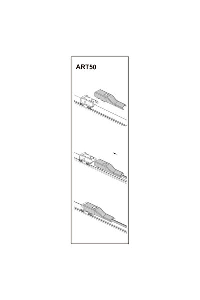 SMARTIC Windshield wiper driver VOLKSWAGEN GOLF VII 11/2012➝ 26", Smartic, mo...