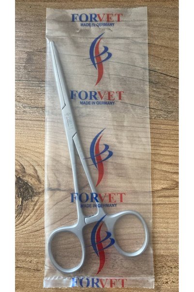 Forvet HEMOSTATİK PENS DÜZ 16 CM (GERMANY) FRV-01-5005 PASLANMAZ ÇELİK