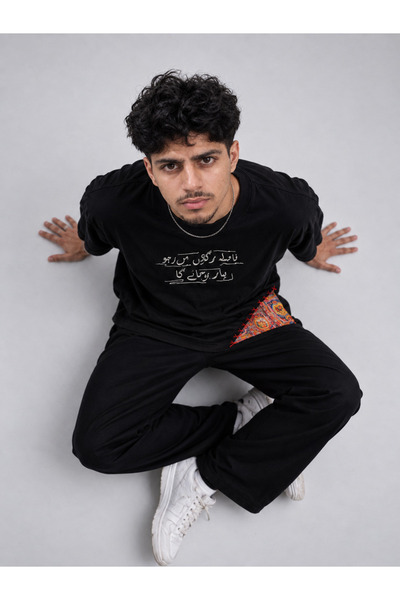 Bikhata HORN OK - Truck Art Oversized Boxy Fit Tee