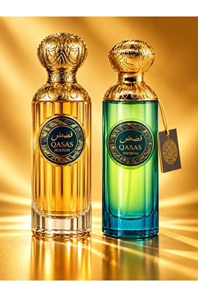 MANASIK Σετ 2 αρωμάτων Qasas Hudson και Qasas Imperial Eau de Parfum 100 ml +...