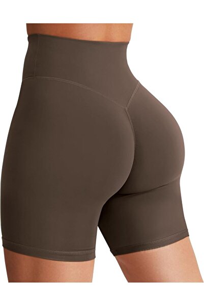 GENERAL YEOREO Women's Biker Shorts with Hidden Ruched Gym Shorts