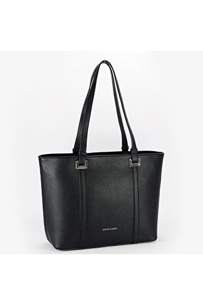 Pierre Cardin μαύρη ψηλόμεση τσάντα B-24021 M0