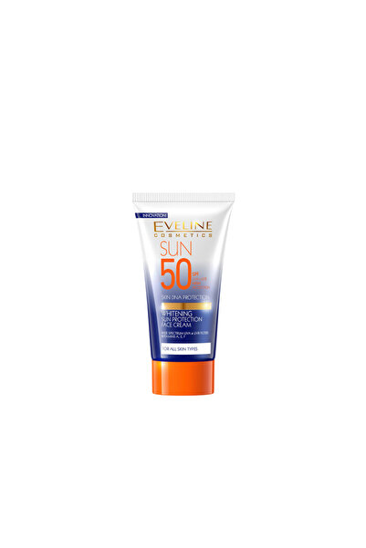 Eveline Cosmetics Protecție solară cu efect de albire, Acid hialuronic, Albir...