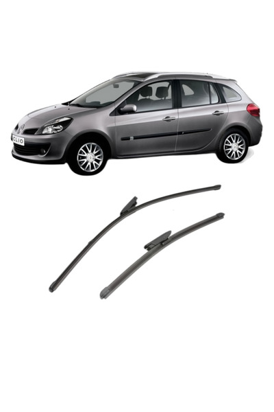 VALEO Σετ υαλοκαθαριστήρων αυτοκινήτου RENAULT CLIO III Grandtour (KR0/1_) 20...