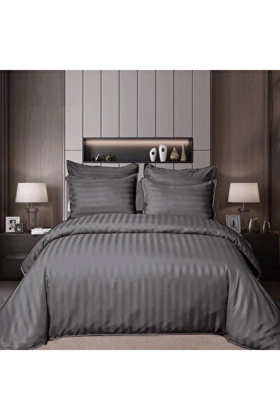 decorami Λευκά είδη HoReCa, Διπλό Κρεβάτι, Πολυτελές Δαμάσκο Finetat με λάστι...
