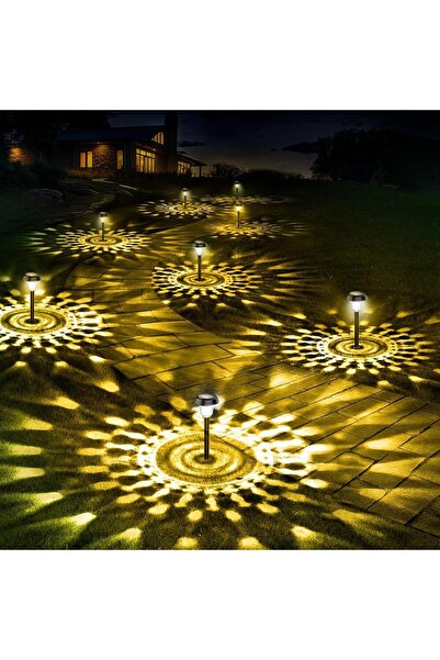 Generic YelaJoy Super Bright Solar Pathway Lights Outdoor 4 Pack - Waterproof...