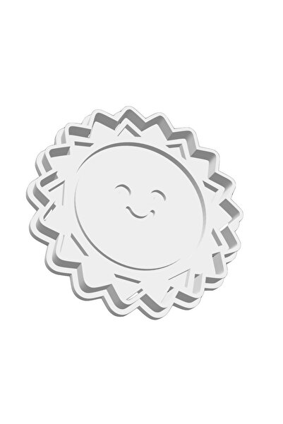 OEM Dough cutter set for biscuits or cookies, in the shape of a sun