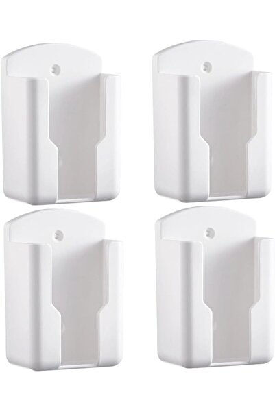 Generic Wall Remote Holders, 4 PCS Space Saving Remote Control Holder, Multi-...
