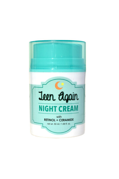 Look at me Teen Again, Retinol, Revitalizant, Noapte, Cremă, Pentru față, 50 ml