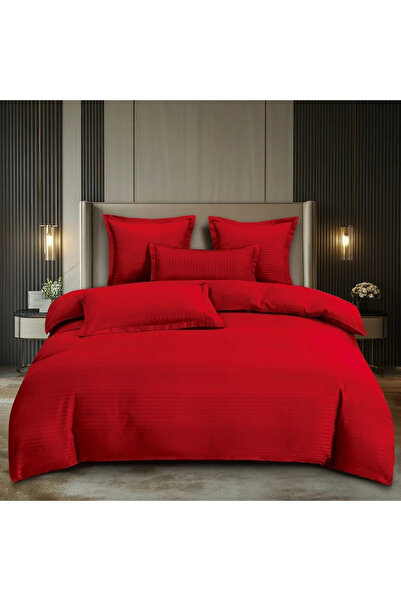 decorami Λευκά είδη HoReCa, Διπλό κρεβάτι, Δαμασκηνό Finetat Deluxe, 6 τεμάχι...