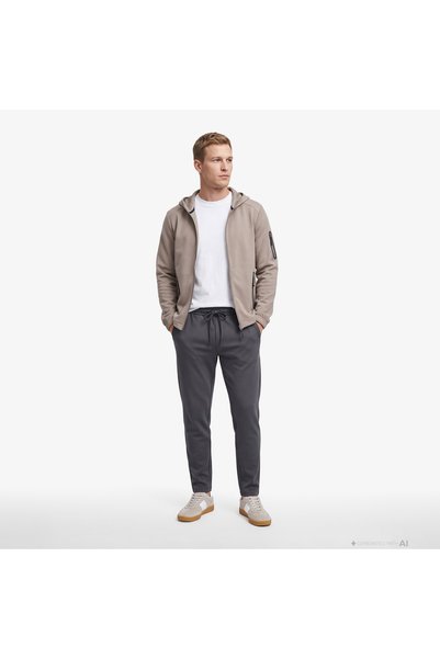 Nautica Erkek Gri Slim Fit Pantolon