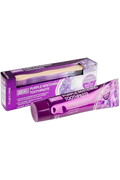 Xoc Σετ XOC: Purple Whitening, Λευκαντική Οδοντόκρεμα, 100 γρ. + Purple White...